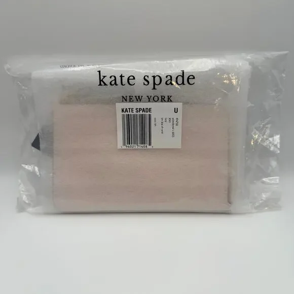 Kate Spade Lucy Small Card Holder Wristlet Powdered Sugar Multi - Picture 5 of 6